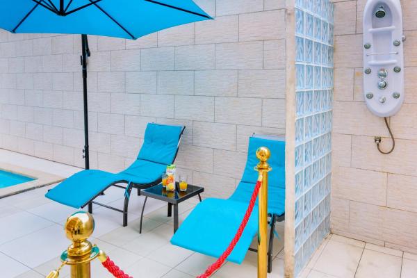Appartement de luxe à Bonapriso Douala avec piscine et 2 chambres