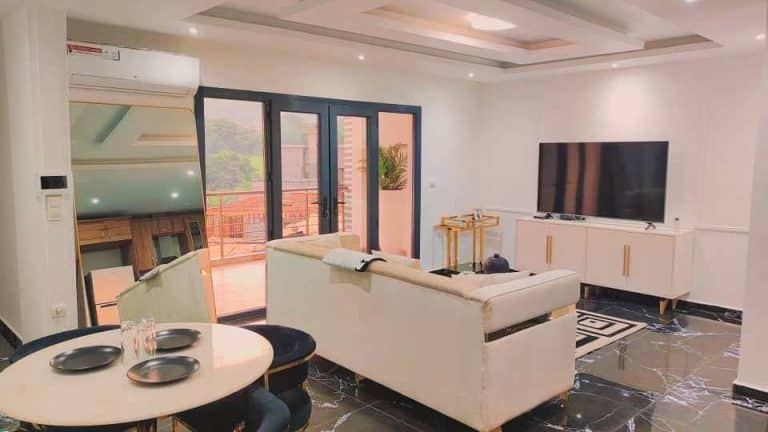 Appartement meublé très haut standing à Bastos Yaoundé rond-point Bastos