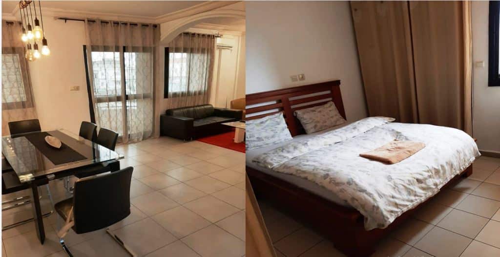 Appartement meublé haut standing avec piscine à Bali Douala