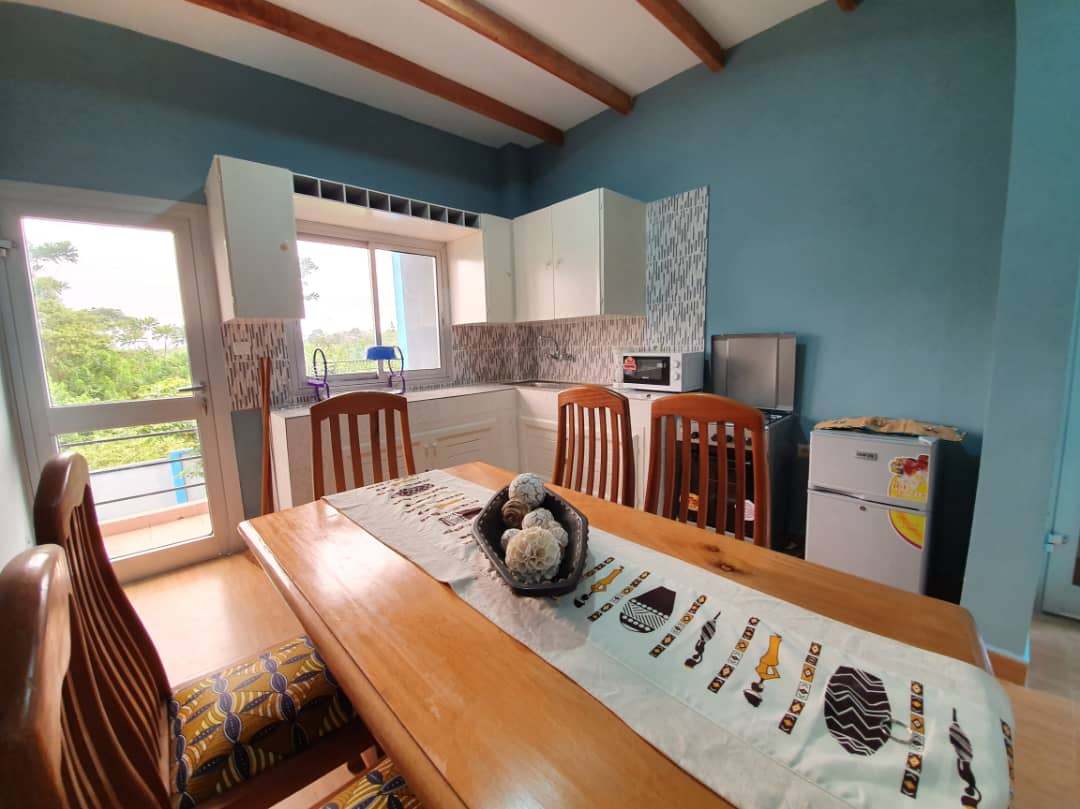 Appartement meublé avec piscine à Kribi Mpolongwe proche Centrale à Gaz