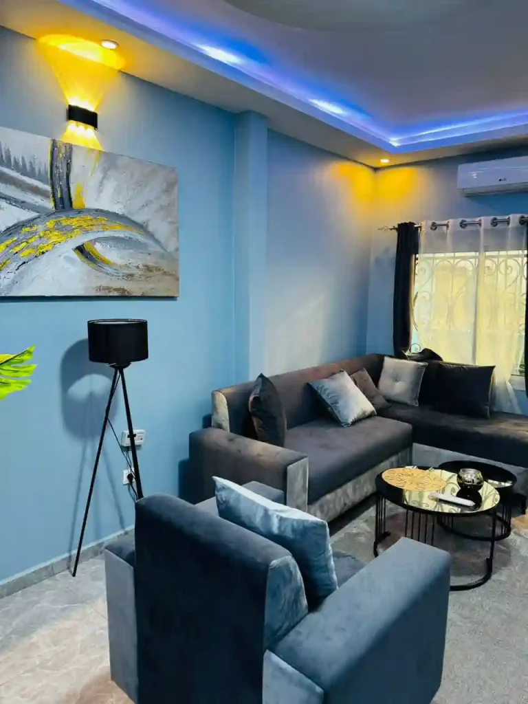 Appartement meublé moderne Odza Yaoundé 2 chambres Netflix