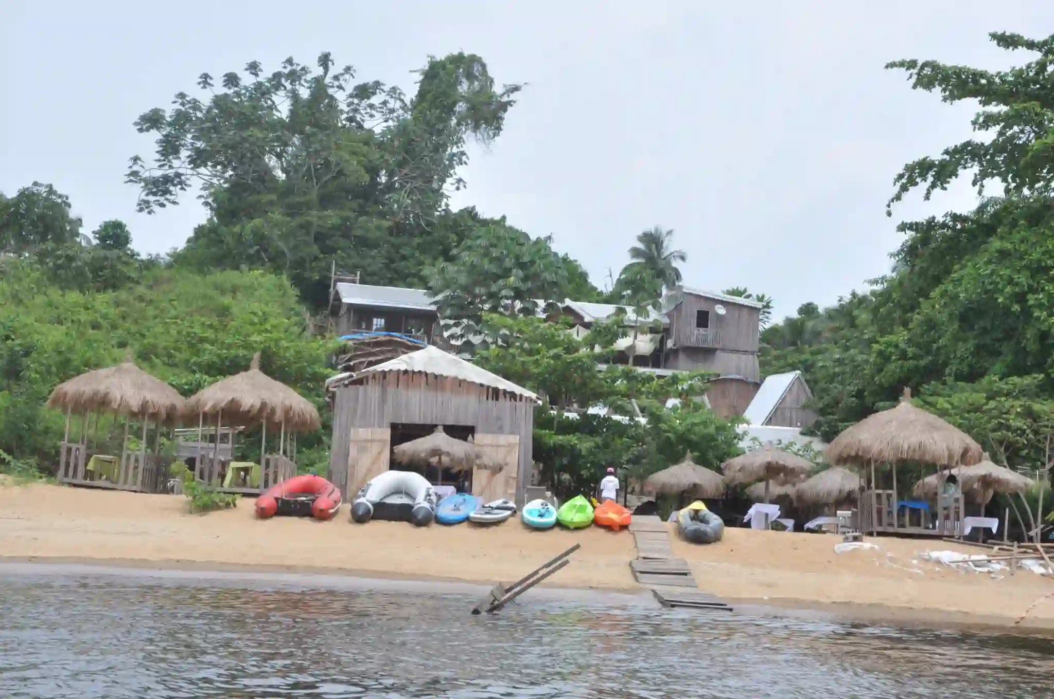 Kribi Lodge chutes de la Lobé forêt océan Cameroun