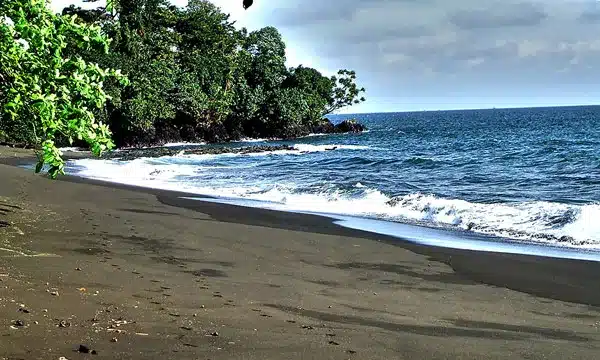 plage limbe cameroun sable noir