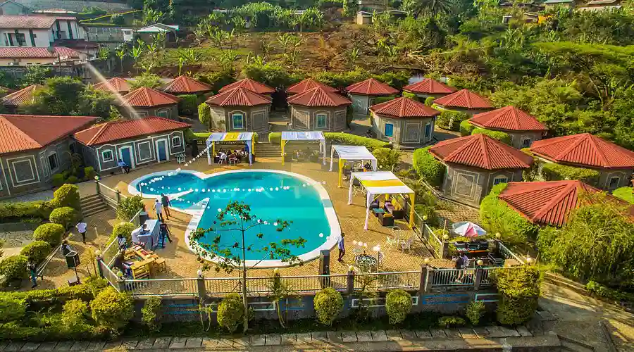 Hôtel La Vallée de Bana vue extérieure Ouest Cameroun
