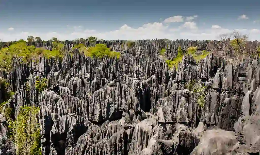 Tsingy de Bemaraha formation karstique UNESCO Madagascar