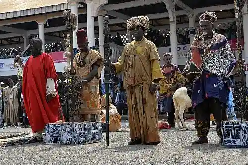 Festival Ngouon Foumban cérémonies danses traditionnelles Bamoun Cameroun